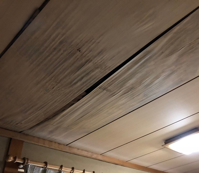 2018年9月台風雨漏り