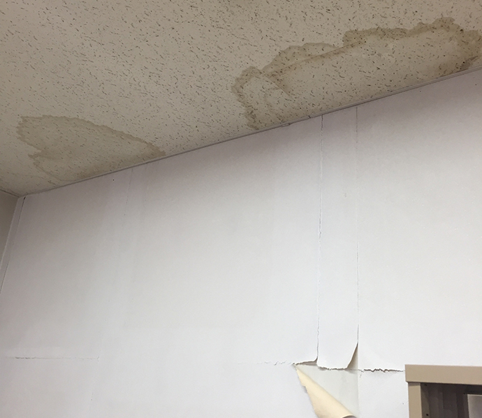 2018年7月集中豪雨雨漏り